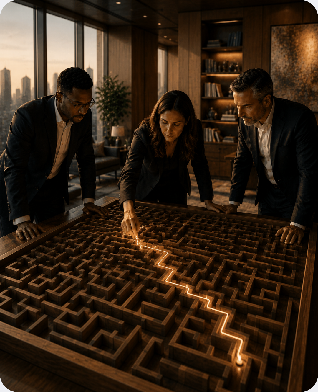 Vertical Intelligence advisors mapping a path through complexity
